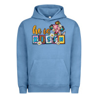 Pigment Pebble Blue Easter Day He is risen Urban Hoodie - OliviaCreatesArt