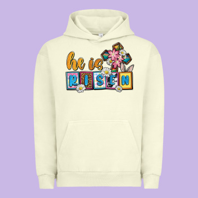 Easter Day He Is Risen Urban Hoodie Designed By Oliviacreatesart