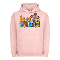 Pigment Salmon Easter Day He is risen Urban Hoodie - OliviaCreatesArt