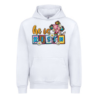 White Easter Day He is risen Urban Hoodie - OliviaCreatesArt