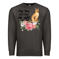 Smoke Are you kitten me right meow Premium Sweatshirt - Bettercallsaul