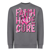 Storm faith hope cure cancer Heavyweight Sweatshirt - NancyCooperArtShop