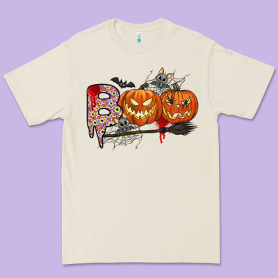 Boo Premium Tee Designed By Cowhidedigitalart