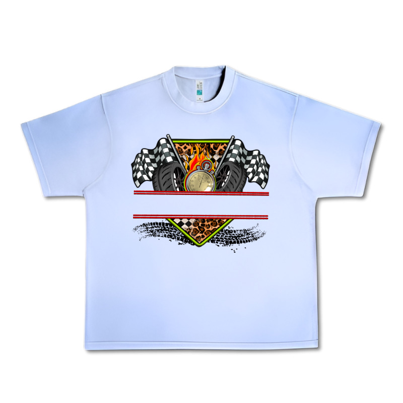 Race Flag And Race Equipment Urban Heavy Tee by AdoDesignShop | Teevron