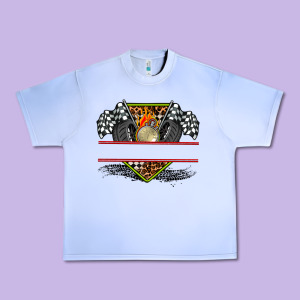 Race Flag And Race Equipment Urban Heavy Tee Designed By Adodesignshop