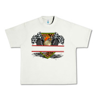 Pistachio race flag and race equipment Urban Heavy Tee - AdoDesignShop
