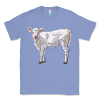 Colony Blue charolais calf Classic Tee - LillyAllenDesigns