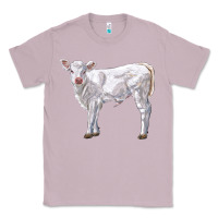 Lilac charolais calf Classic Tee - LillyAllenDesigns