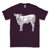 Plum charolais calf Classic Tee - LillyAllenDesigns