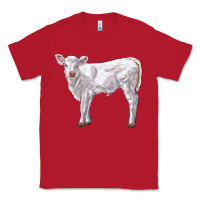 Red charolais calf Classic Tee - LillyAllenDesigns