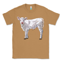 Toasted Coconut charolais calf Classic Tee - LillyAllenDesigns