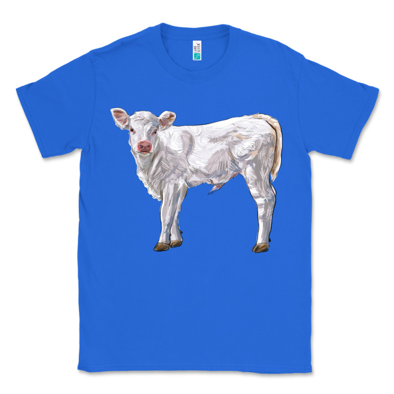 Charolais Calf Classic Tee by LillyAllenDesigns | Teevron