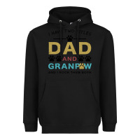 Black i have two titles dad and grandpa Heavyweight Hoodie - Bettercallsaul