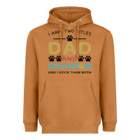 Meerkat i have two titles dad and grandpa Heavyweight Hoodie - Bettercallsaul