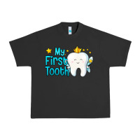 Pigment Black my first tooth tooth fairy Urban Heavy Tee - Jasminsmagicworld