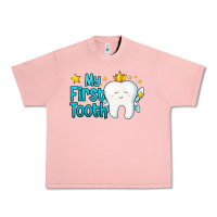 Salmon my first tooth tooth fairy Urban Heavy Tee - Jasminsmagicworld
