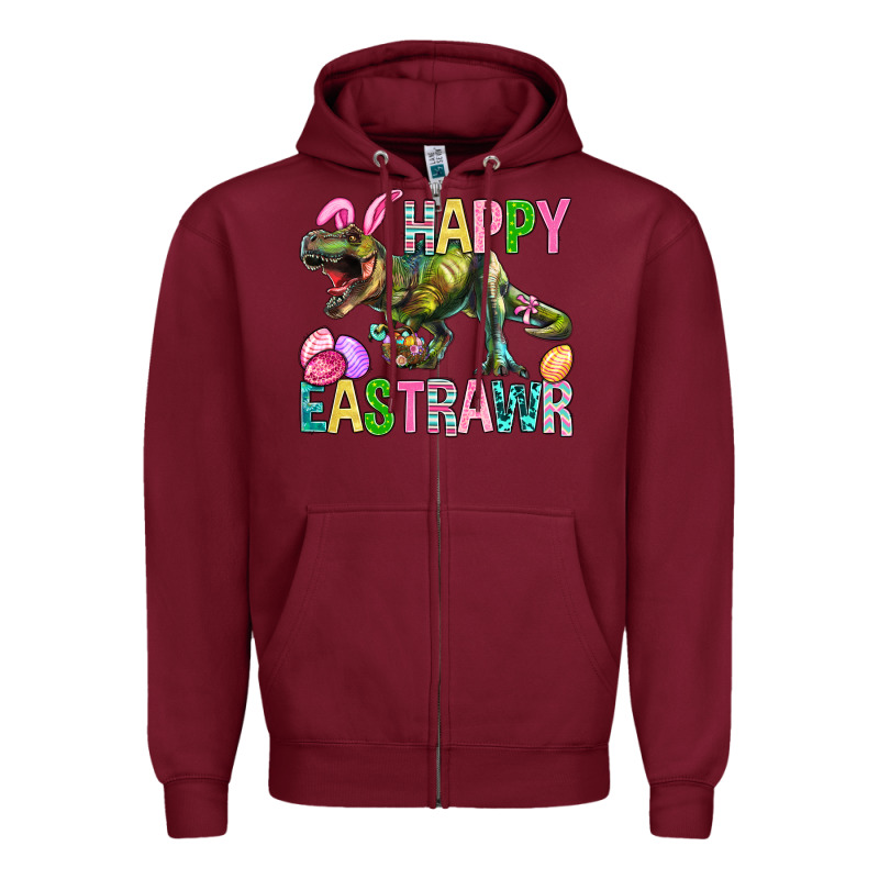 Happy Eastrawr Easter Zipper Hoodie by BundleAndBundleShop | Teevron