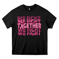 Black Together We Fight Heavy Core Tee - texasbilliewilder