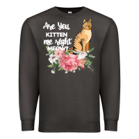 Smoke Cat Maine coon gift kidding kitten meow pussycat Premium Sweatshirt - Bettercallsaul