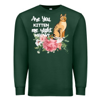 Sports Green Cat Maine coon gift kidding kitten meow pussycat Premium Sweatshirt - Bettercallsaul