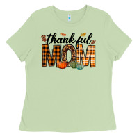 Matcha thankful mom Ladies Tee - texasbilliewilder