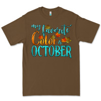Cacao my favorite color is october Premium Tee - HRA Design Shop