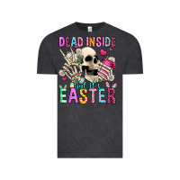 Vintage Black dead inside but it's easter Vintage Tee - Jasminsmagicworld