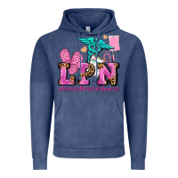 Vintage Denim lpn licensed practical nurse Vintage Hoodie - AdoDesignShop