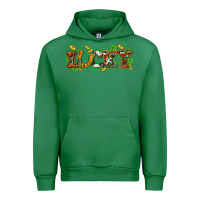 Emerald St. Patrick's Western lucky and shamrocks Urban Hoodie - OliviaCreatesArt