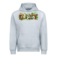 Heather Grey St. Patrick's Western lucky and shamrocks Urban Hoodie - OliviaCreatesArt