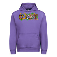 Tulip St. Patrick's Western lucky and shamrocks Urban Hoodie - OliviaCreatesArt