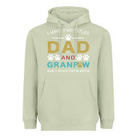 Matcha i have two titles dad and grandpa Heavyweight Hoodie - Bettercallsaul