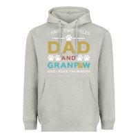 Moon Dust i have two titles dad and grandpa Heavyweight Hoodie - Bettercallsaul