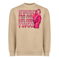 Mushroom i fought for my life and i won Heavyweight Sweatshirt - NancyCooperArtShop