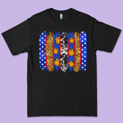 American Police Brushstrokes Premium Tee Designed By Neo Western