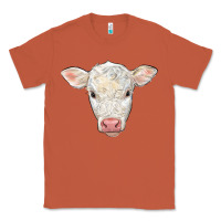Copper charolais calf face Classic Tee - LillyAllenDesigns