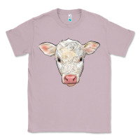 Lilac charolais calf face Classic Tee - LillyAllenDesigns