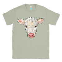 Matcha charolais calf face Classic Tee - LillyAllenDesigns