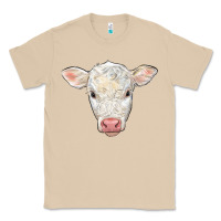 Mushroom charolais calf face Classic Tee - LillyAllenDesigns
