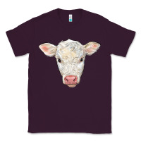 Plum charolais calf face Classic Tee - LillyAllenDesigns