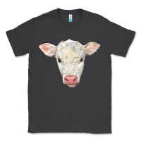 Smoke charolais calf face Classic Tee - LillyAllenDesigns