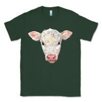 Sports Green charolais calf face Classic Tee - LillyAllenDesigns