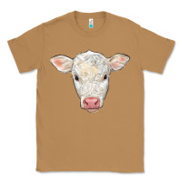 Toasted Coconut charolais calf face Classic Tee - LillyAllenDesigns