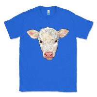 True Royal charolais calf face Classic Tee - LillyAllenDesigns
