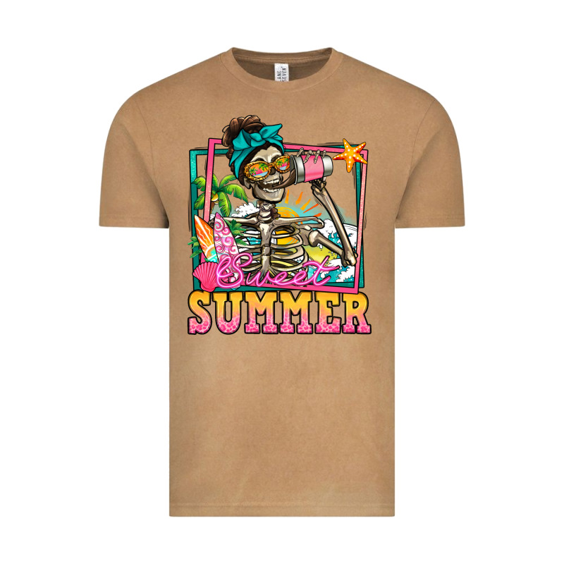 Sweet Summer Skeleton Vintage Tee by Jasminsmagicworld | Teevron