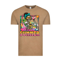 Vintage Coffee sweet summer skeleton Vintage Tee - Jasminsmagicworld