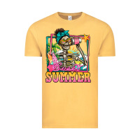 Vintage Mustard sweet summer skeleton Vintage Tee - Jasminsmagicworld