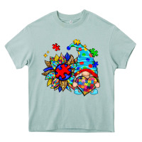 Arona autism sunflower gnome Heavy Core Tee - Zillion Design Studio
