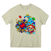 Mossy autism sunflower gnome Heavy Core Tee - Zillion Design Studio