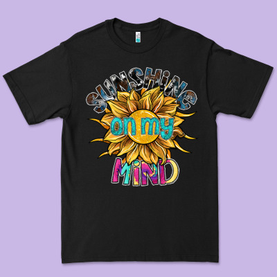 Sunshine On My Mind Premium Tee Designed By Sublimationcraftshop